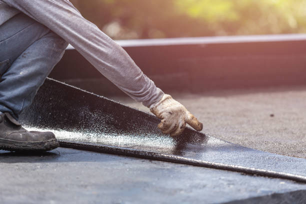 Professional Emergency Waterproofing technician working in Banco, VA